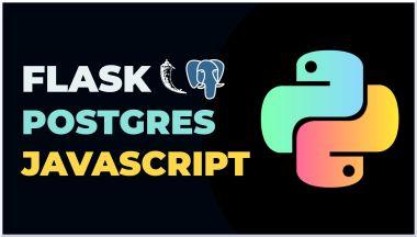 Flask PostgreSQL & Javascript CRUD 