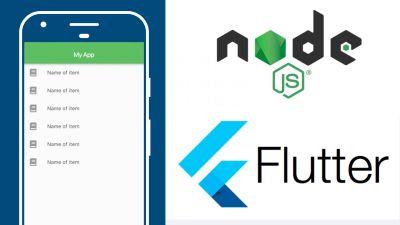 Flutter & Nodejs, HTTP GET