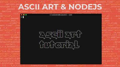 ASCII Art con Nodejs y npm