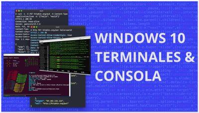 Terminales y Consolas en Windows | Windows Terminal, Cmder, GIt Bash, Powershell