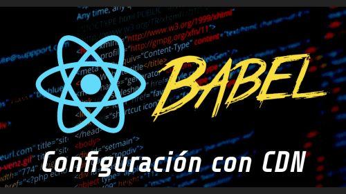 Configuración de React con CDN y Babel