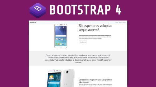 Bootstrap 4 Sitio Web Desde Cero, con Scroll Reveal y Smooth scrolling