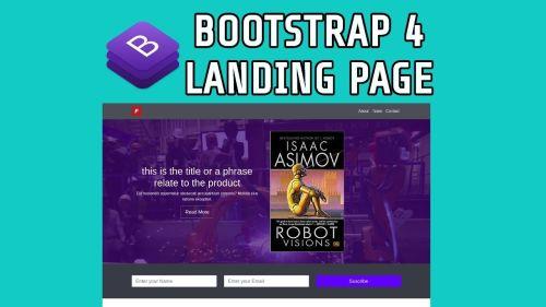 Bootstrap 4, Sitio Web Completo - Landing page