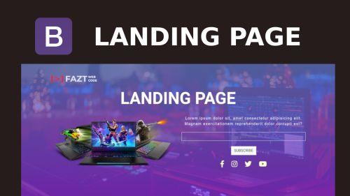 Bootstrap4 Landing Page