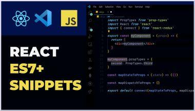 React ES7 Snippets VSCode