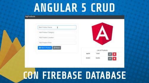 Angular Firebase CRUD